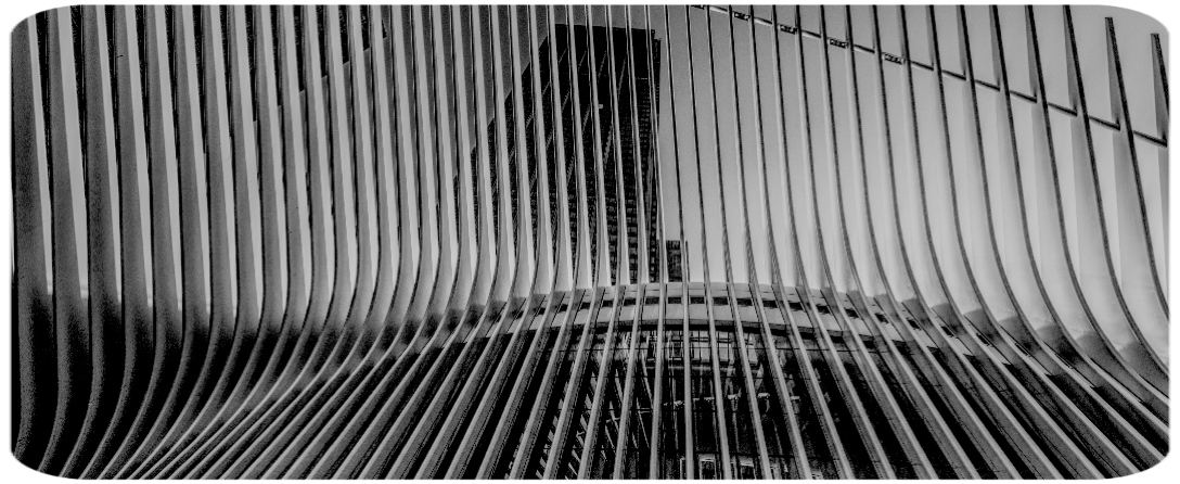 s/w Foto der New Yorker U-Bahn-Station am WTC