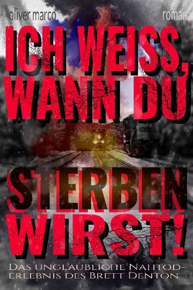 Cover "Ich weiß, wann du sterben wirst"